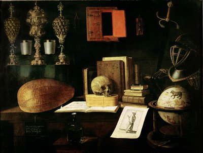 Vanitas Still Life、1641 作： Sebastian Stoskopff